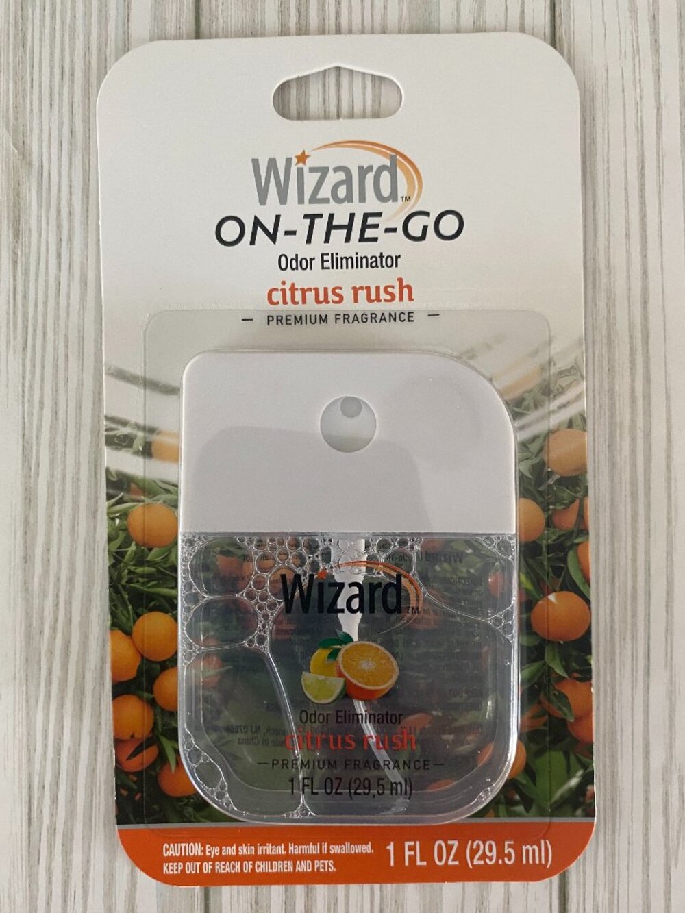 3/$10 WIZARD On-The-Go Odor Eliminator *CITRUS RUSH*
